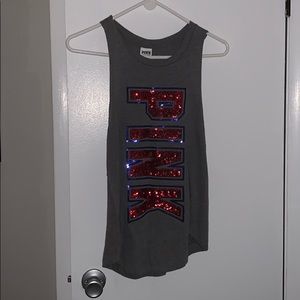 Victoria’s Secret Pink Fourth of July themed tank
